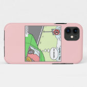 Funny No Squid Zone iPhone 5/5S Hoesje (Achterkant (horizontaal))