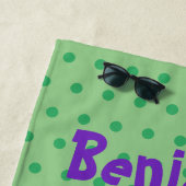 Funny noedels humor slang cartoon illustratie strandlaken (In situ)