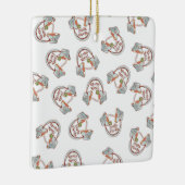 Funny noedle bowl hoofdtelefoon Muziek en Ramen Keramisch Ornament (Rechts)