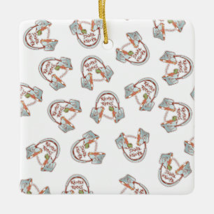 Funny noedle bowl hoofdtelefoon Muziek en Ramen Keramisch Ornament