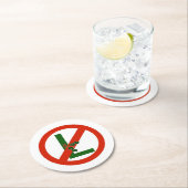 Funny Noel "No L" kerstpapier Drink Onderzetters (Insitu)