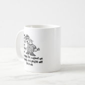 Funny Noise Mechanic Koffiemok (Voorkant links)