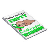 Funny Non-Hodgkin Lymphoma Awareness Gifts Notitieboek (Rechterzijde)