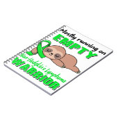 Funny Non-Hodgkin Lymphoma Awareness Gifts Notitieboek (Linkerzijde)