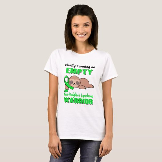 Funny Non-Hodgkin's Lymphoma Awareness Gifts T-shirt (Voorkant volledig)