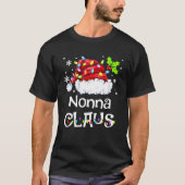 Funny Nonna Claus kerstpyjama Santa T-shirt (Voorkant)