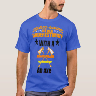 FUNNY nooit onderschatten T-shirt