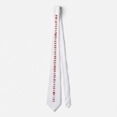 Funny Nordic Rune Stropdas (Voorkant)