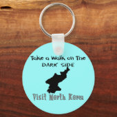 Funny North Korea T-shirts en cadeautjes Sleutelhanger (Voorkant)