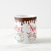 Funny North Pole Hot Chocolate met kerst Koffiemok (Center)