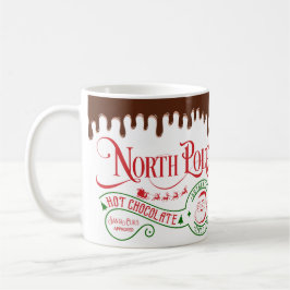 Funny North Pole Hot Chocolate met kerst Koffiemok