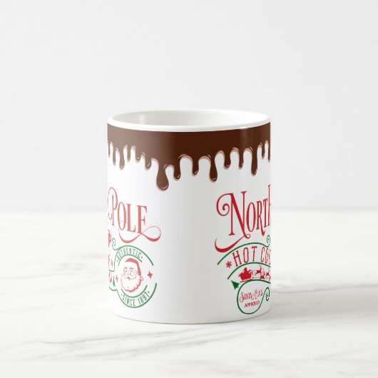 Funny North Pole Hot Chocolate met kerst Koffiemok (Center)