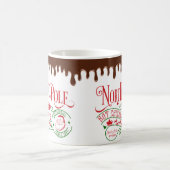 Funny North Pole Hot Chocolate met kerst Koffiemok (Center)