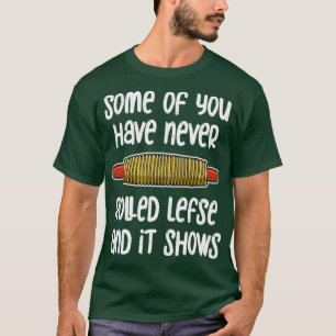 Funny Norway Lefse Rolling Pin Lefse Making T-shirt