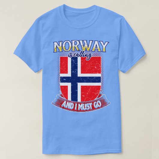 Funny Norway T-shirt (Design voorkant)