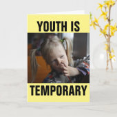 FUNNY NOSE PICKING BIRTHDAY CARDS KAART (Gele Bloem)