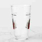 Funny Not Home Sweet Home Glass Cup Glas (Links)