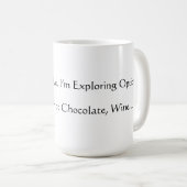 Funny Not Indecisive Mug Koffiemok (Voorkant rechts)