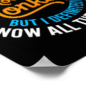 Funny Not My Circus, Not My Monkeys But I Definite Poster (Hoek)