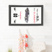 Funny not Old Classic Car 60th Birthday Spandoek (Insitu)