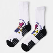 Funny, Not to Mess With Women's Socks Sokken (Links)