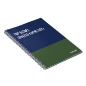 Funny Notebook, Humorous Writing Pad Journal, Note Notitieboek (Rechterzijde)