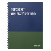 Funny Notebook, Humorous Writing Pad Journal, Note Notitieboek (Voorkant)