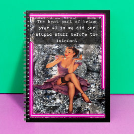 Funny Notebook Journal Best Friend Gift "40" Notitieboek