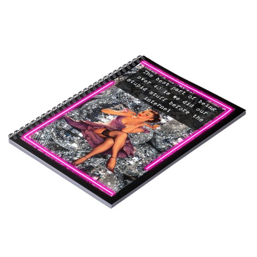 Funny Notebook Journal Best Friend Gift "40" Notitieboek (Linkerzijde)