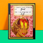 Funny Notebook Journal Best Friend Gift "Evil" Notitieboek