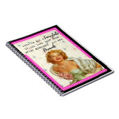 Funny Notebook Journal Best Friend Gift "Fairy" Notitieboek (Rechterzijde)