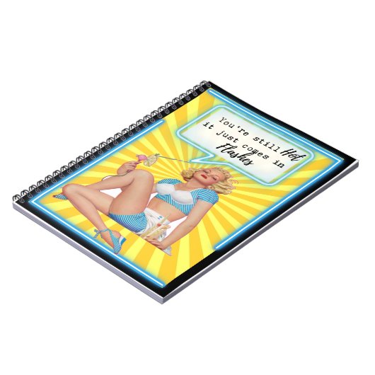 Funny Notebook Journal Best Friend Gift "Flash" Notitieboek (Linkerzijde)