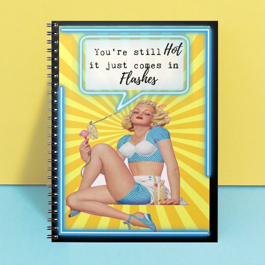 Funny Notebook Journal Best Friend Gift "Flash" Notitieboek