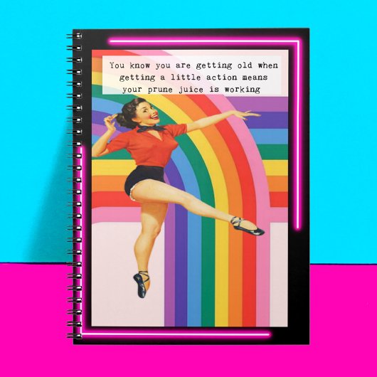 Funny Notebook Journal Best Friend Gift "Prune" Notitieboek