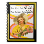 Funny Notebook Journal Best Friend Gift "TikTok" Notitieboek (Voorkant)