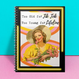 Funny Notebook Journal Best Friend Gift "TikTok" Notitieboek