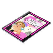 Funny Notebook Journal Best Friend Gift "Young" Notitieboek (Linkerzijde)