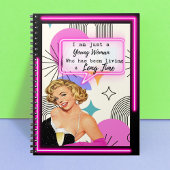 Funny Notebook Journal Best Friend Gift "Young" Notitieboek