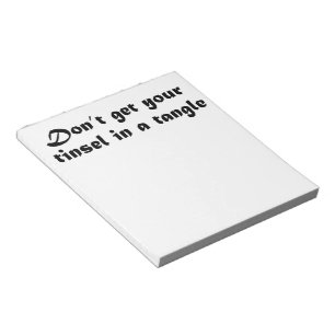 Funny notepad unieke cadeaus voor feestcadeaus kan notitieblok