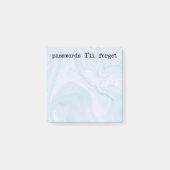 Funny Notes | Password Sticky Note | Office Notes (Voorkant)