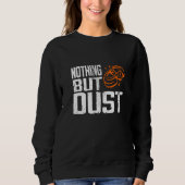 Funny Nothing But Dust - Trap Shooting Premium Trui (Voorkant)