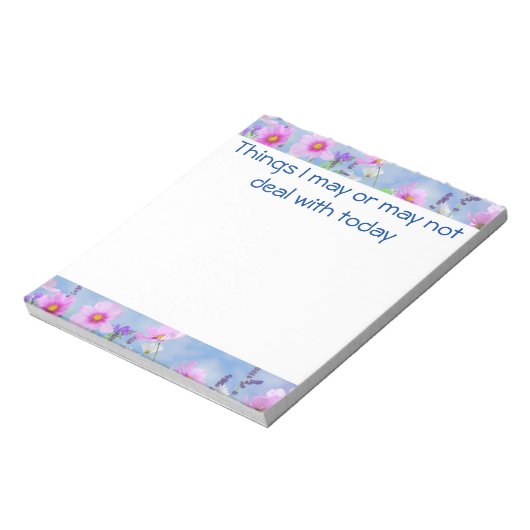 Funny notitieblok (Linkerzijde)