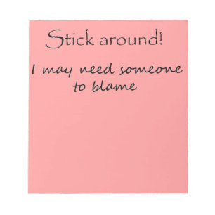 Funny notitieblokken cadeau voor kantoor humor uni