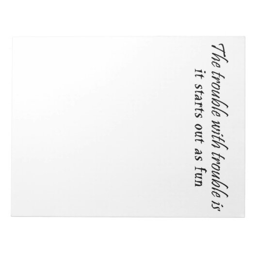 Funny notitieblokken cadeau voor kantoor humor uni (Voorkant)