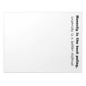 Funny notitieblokken cadeau voor kantoor humor uni (Voorkant)