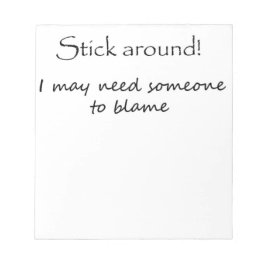 Funny notitieblokken cadeau voor kantoor humor uni