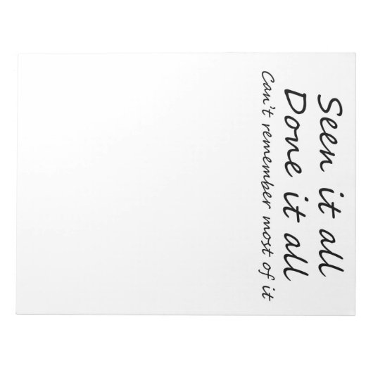 Funny notitieblokken cadeauideeën voor bulkkorting (Voorkant)