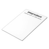 Funny notitieblokken cadeaus voor humor van ouderd (Schuin)