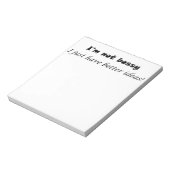 Funny notitieblokken unieke cadeautjes, cadeautjes (Linkerzijde)