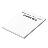 Funny notitieblokken unieke kantoor grap cadeaus h (Linkerzijde)